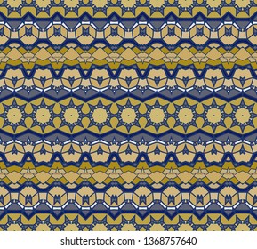 Colorful seamless pattern for textile and design. Home  decor, interior design, cloth design. Border pattern.