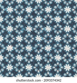 Patrón colorido y transparente para el textil y el diseño. Resumen del patrón de textura geométrica oscuro y azul claro.