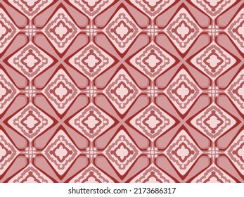 Colorful Seamless Pattern with Tribal Shape. Designed in Ikat, Aztec, Folklore, and Arabic Style. Ideal for Fabric Garment, Ceramics, Wallpaper. Vector Illustration.