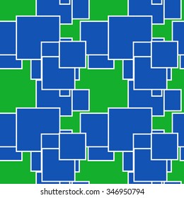 Colorful seamless pattern. Vector abstract geometric background with squares. 
