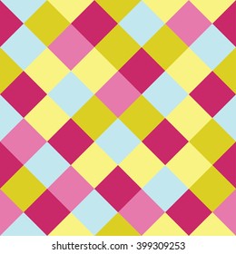 Colorful seamless pixel pattern. Print. Cloth design, wallpaper. 