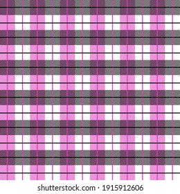 Colorful seamless plaid pattern design for decorating, wallpaper, wrapping paper, fabric, backdrop and etc.