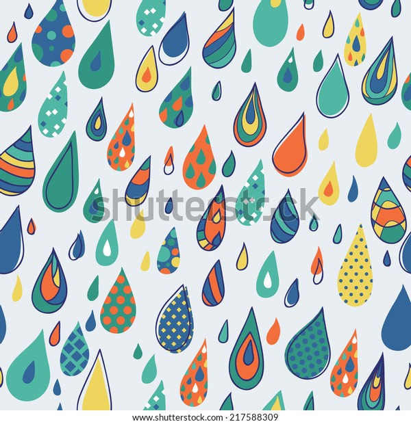 raindrop pattern illustrator