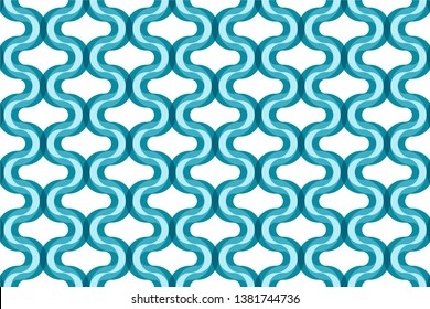 Colorful seamless repeating tile pattern.EPS10 Illustration 