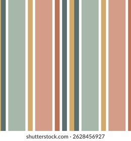 Design de padrão de faixa sem emenda colorida