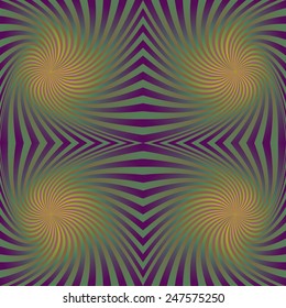 Colorful seamless swirling rays pattern background design