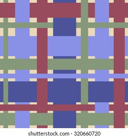 Colorful seamless tartan pattern. Vector background for printing onto fabric, web page background, wallpaper and textile 