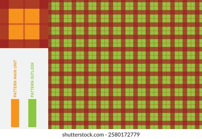 Colorful Seamless textile cloth pattern collection vector illustration
