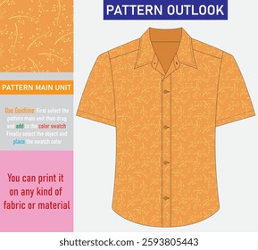 Colorful seamless textile cloth pattern collection vector illustration
