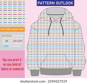 Colorful seamless textile pattern collection vector illustration
