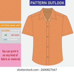 Colorful seamless textile pattern design
