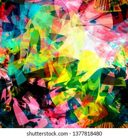 Colorful seamless texture. Abstract vector background for web page, banners backdrop, fabric, home decor, wrapping