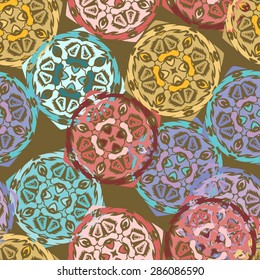 Colorful Seamless texture abstraction.