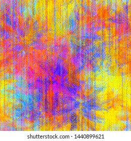 Colorful seamless texture with denim effect. Abstract vector background for web page, banners backdrop, fabric, home decor, wrapping