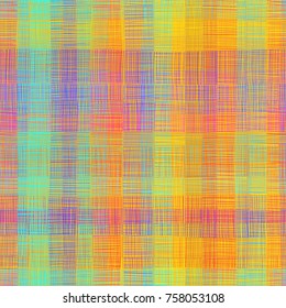 Colorful seamless texture from hatching. Abstract vector background for web page, banners backdrop, fabric, home decor, wrapping