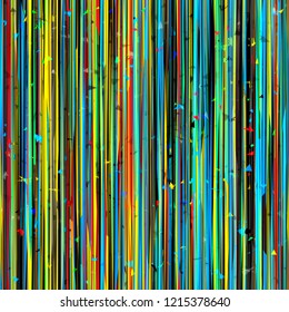 Colorful seamless texture with lines and small triangles. Abstract vector background for web page, banners backdrop, fabric, home decor, wrapping