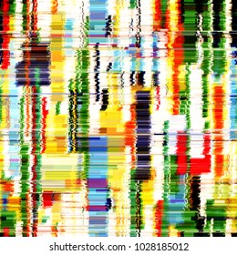 Colorful seamless texture. No gradient. Offset rectangles and lines. Vertical and horizontal elements. Abstract vector background for web page, banners backdrop, fabric, home decor, wrapping