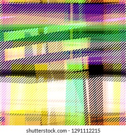 Colorful seamless texture. Stripes and lines. Abstract vector background for web page, banners backdrop, fabric, home decor, wrapping