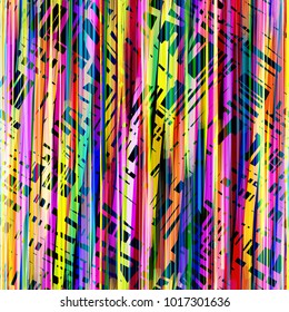 Colorful seamless texture from vertical lines and strokes. Abstract vector background for web page, banners backdrop, fabric, home decor, wrapping