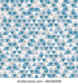 Colorful seamless triangle vector illustration pattern