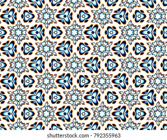 Colorful seamless vector image in a stylish design