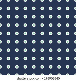 Colorful seamless vector texture with circles