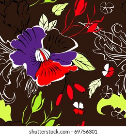 Colorful seamless wallpaper