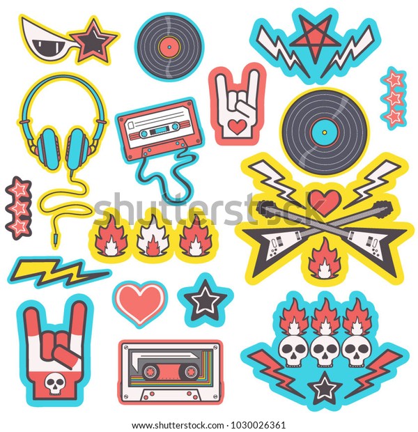 3,282 Icons 80s Rock Images, Stock Photos & Vectors | Shutterstock