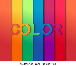 Colorful shade background. Vector illustration