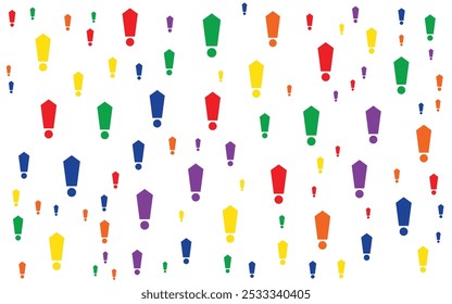 Colorful Shape Abstract background in flat style