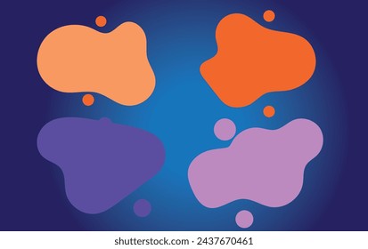 forma colorida. piedra abstracta, líquido, forma de la silueta de la gota de agua de la gota, fondo de pantalla de decoración