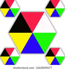 Forma colorida para el fondo y fondo de pantalla 