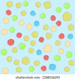 formas coloridas para el fondo de los niños