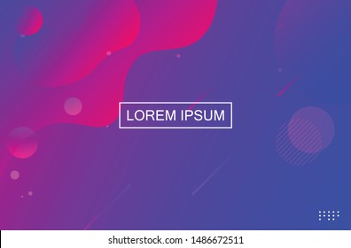 colorful shapes gradients composition . abstract dynamic background Vector. EPS.10