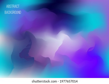 Colorful shapes liquid abstract background. Vector Illustration