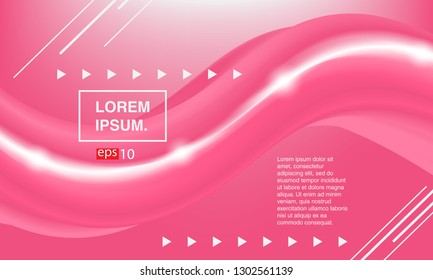 colorful shapes liquid wave modern background