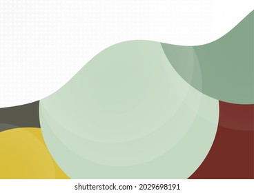 Colorful shapes on a white background, modern geometric pattern. Business or technology presentation design template, brochure or flyer template or geometric web banner. Vector illustration.