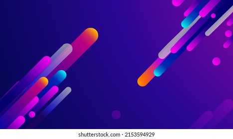 Colorful shapes Wavy backdrop. Fluid gradient background vector. 3d vector.