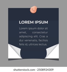 Colorful sheets for sticky notes on white background.