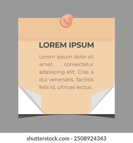 Colorful sheets for sticky notes on white background.