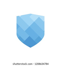 Colorful shield vector. Shield Icon Picture,  vector Flat, shield App and Web symbol.