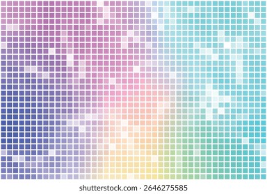 Colorful Shikaku Japanese Pattern Background