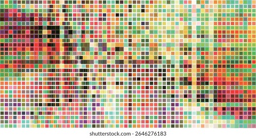 Colorful Shikaku Japanese Pattern Background