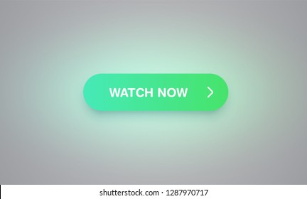 Colorful shiny and clean button for websites and online usage, vector illustration