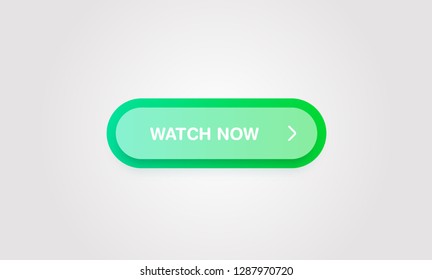 Colorful shiny and clean button for websites and online usage, vector illustration