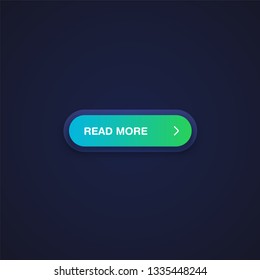 Colorful shiny and clean button for websites and online usage, vector illustration