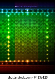 Colorful and shiny sparkling background design