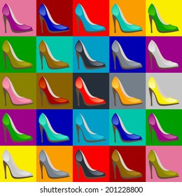 Colorful shoes