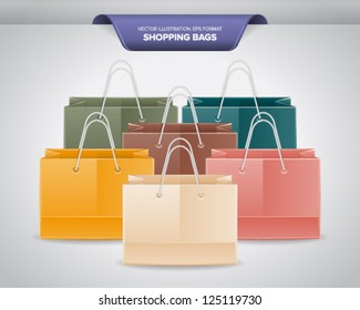 Colorful Shopping Bags