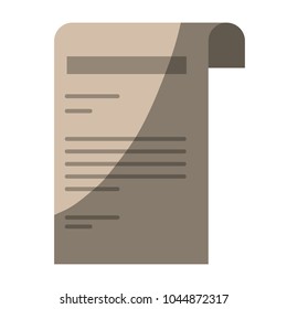 colorful silhouette of sheet with text and without contour